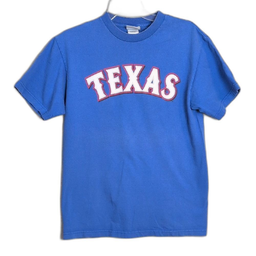 MLB Texas Rangers Young 10 Blue Tee Adult M